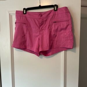 Pink Cargo Shorts with Classic Design